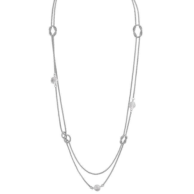 Twisted Chain Knot Necklace