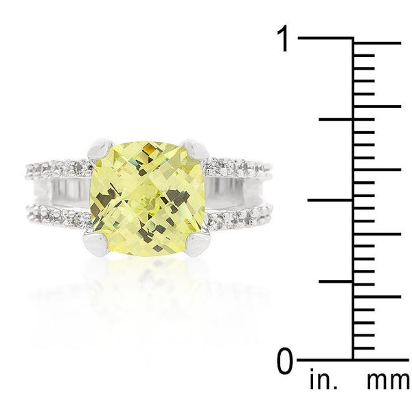 Fabulous Peridot Engagement Ring