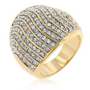 Pave Crystal Cocktail Ring