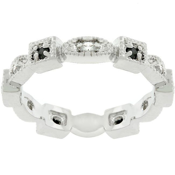 Square and Oval Eternity Band
